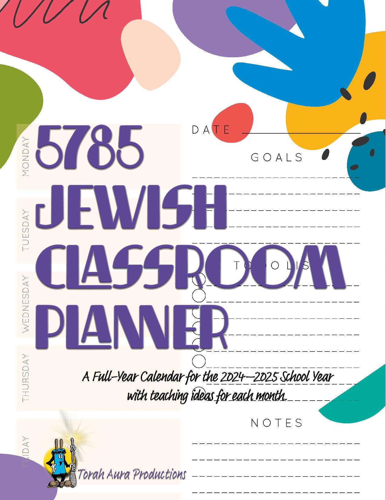 5785 Jewish Classroom Planner