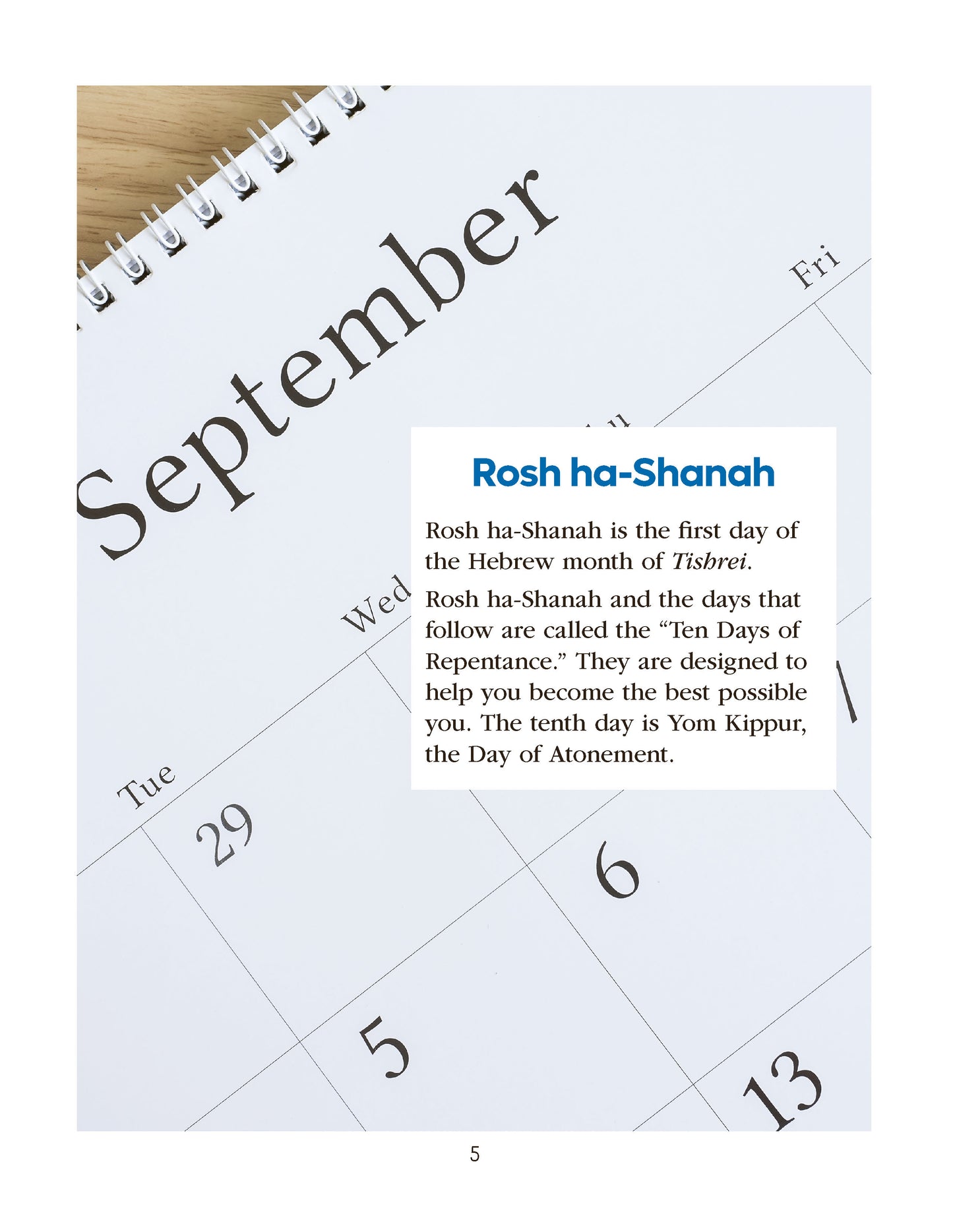 Jewish Holidays: The High Holydays (Rosh ha-Shanah and Yom Kippur)