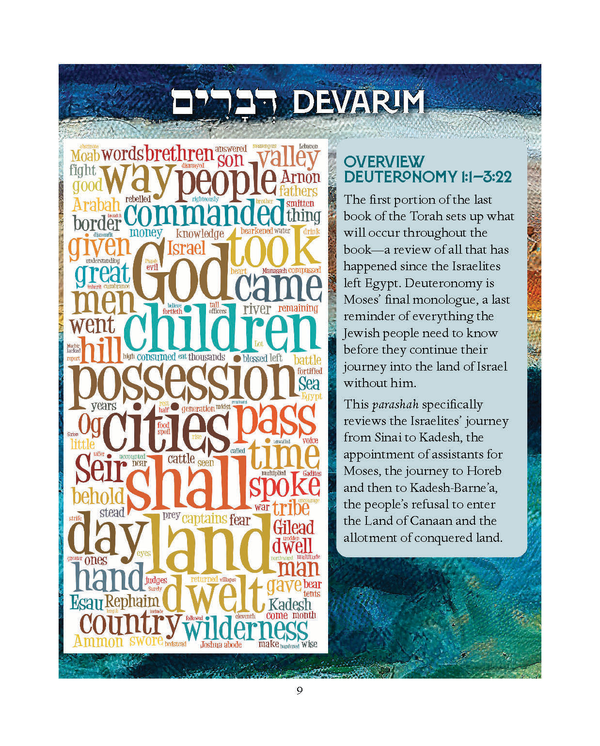 Parashah - The book of Deuteronomy