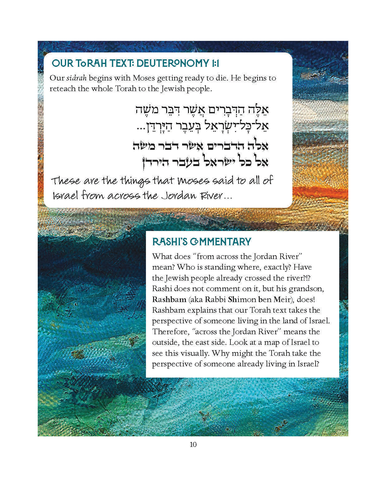 Parashah - The book of Deuteronomy