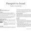 Passport to Israel Teacher Guide