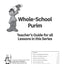 Whole School Purim Teacher's Guide
