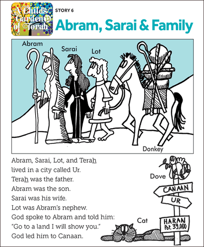 Child's Garden of Torah: Abram, Sarai & Family