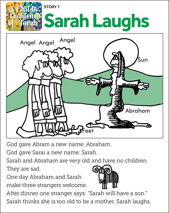 Child's Garden of Torah: Sarah Laughs