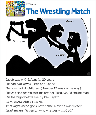 Child's Garden of Torah: The Wrestling Match   (13)