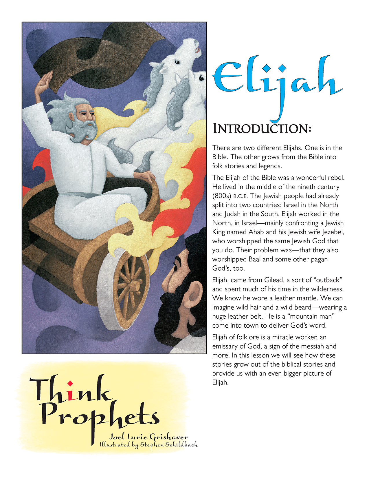 Think Prophets: Elijah