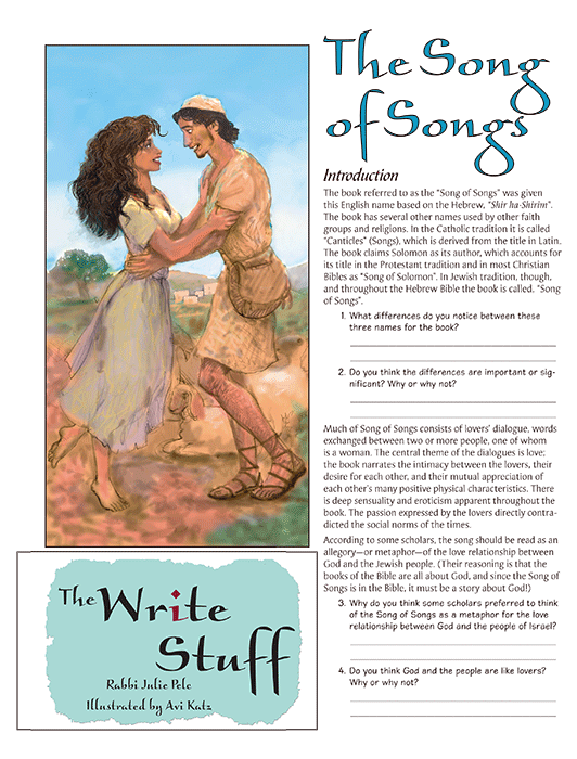 Write Stuff: Song of Songs
