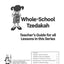 Whole School Tzedakah Teacher's Guide