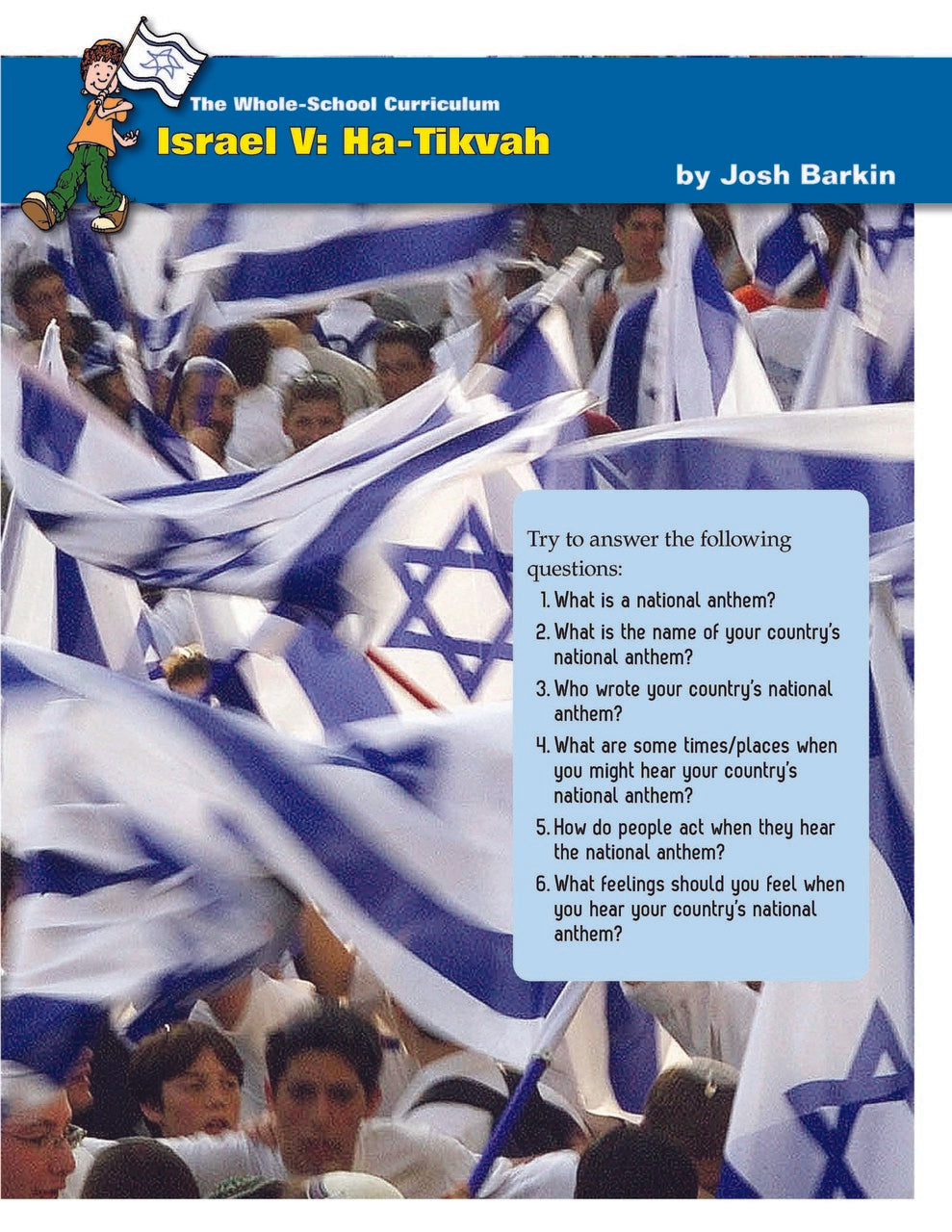 Whole School Israel 5: Ha-Tikvah