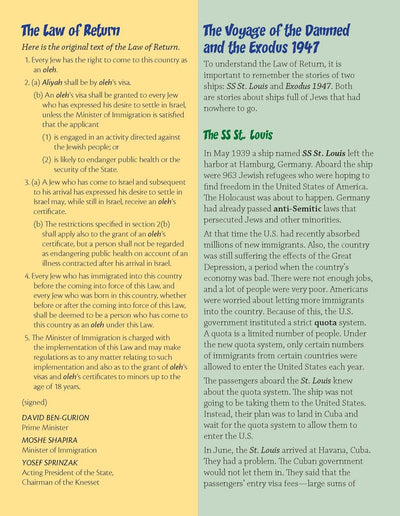 Whole School Israel 6: Aliyah and the Law of Return