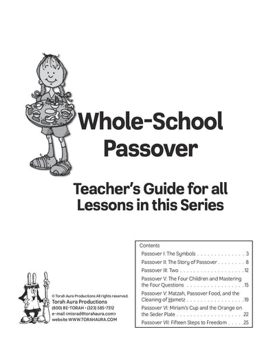 Whole School Passover Teacher Guide