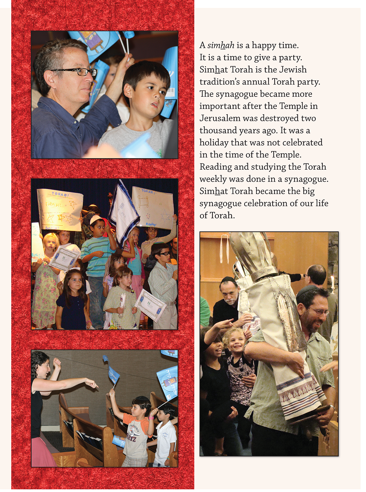 Whole School Simhat Torah 2: The Story of Simhat Torah