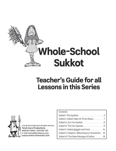 Whole School Sukkot Teacher Guide