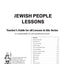 Jewish People: Teachers' Guide to all Units